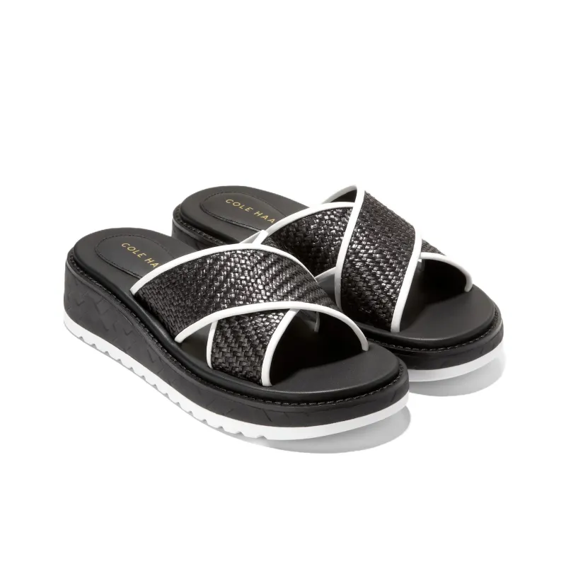 COLE HAAN Slip Resistant Slide Slippers Women's Black-2