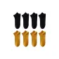 8 Pack (Black 4+Ginger Yellow 4)