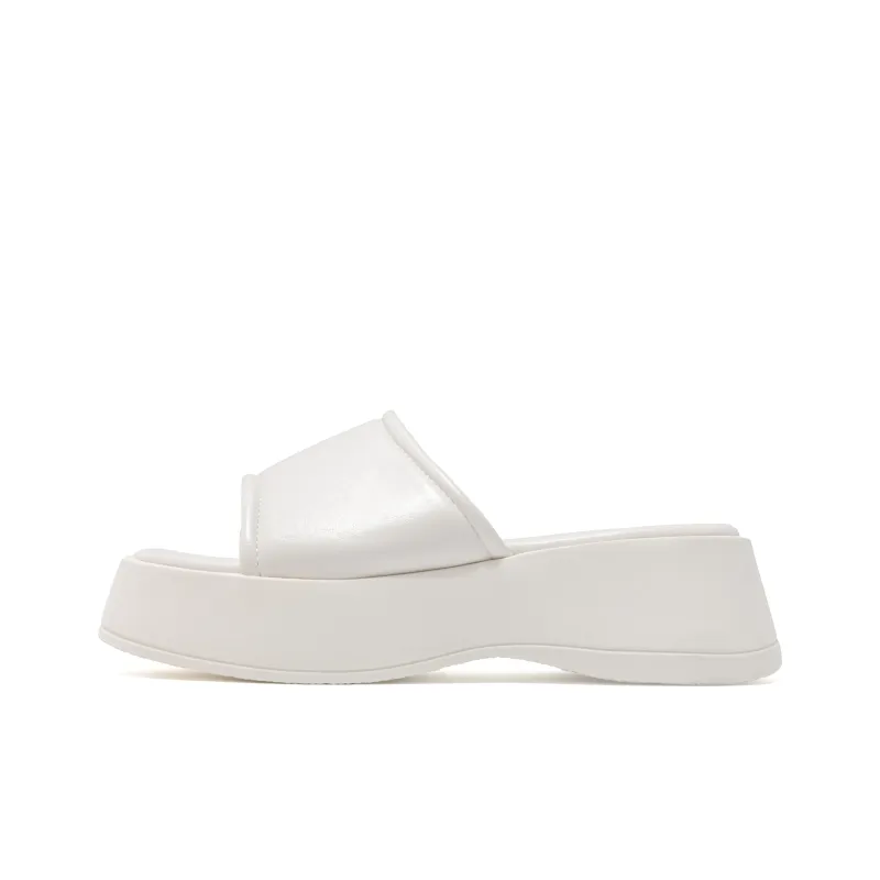 Take The Qin Rubber Sole Quiet Slip Resistant Cushioning Slide Slippers Women's-12