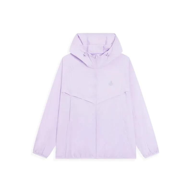 XTEP Wing Trench Coat Unisex Snow Crystal Purple-0