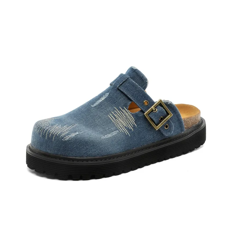 Year By Year Rubber Sole Slip Resistant Closed Toe Slippers Unisex-6