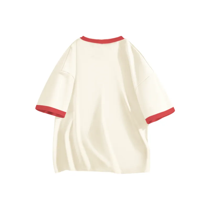 JEANSWEST Drop Shoulder Sleeve T Shirt Women's-13
