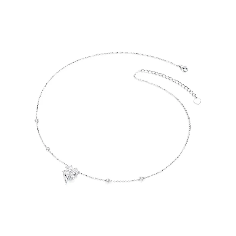 CHOW TAI SENG S925 Silver Necklaces Women's-3