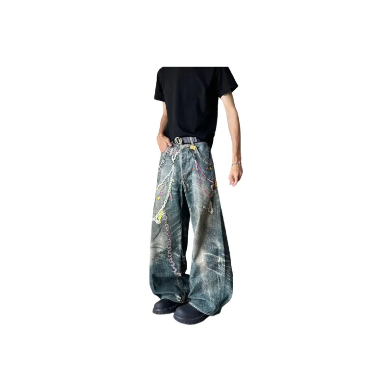 FASTFISH Jeans Unisex Blue-0