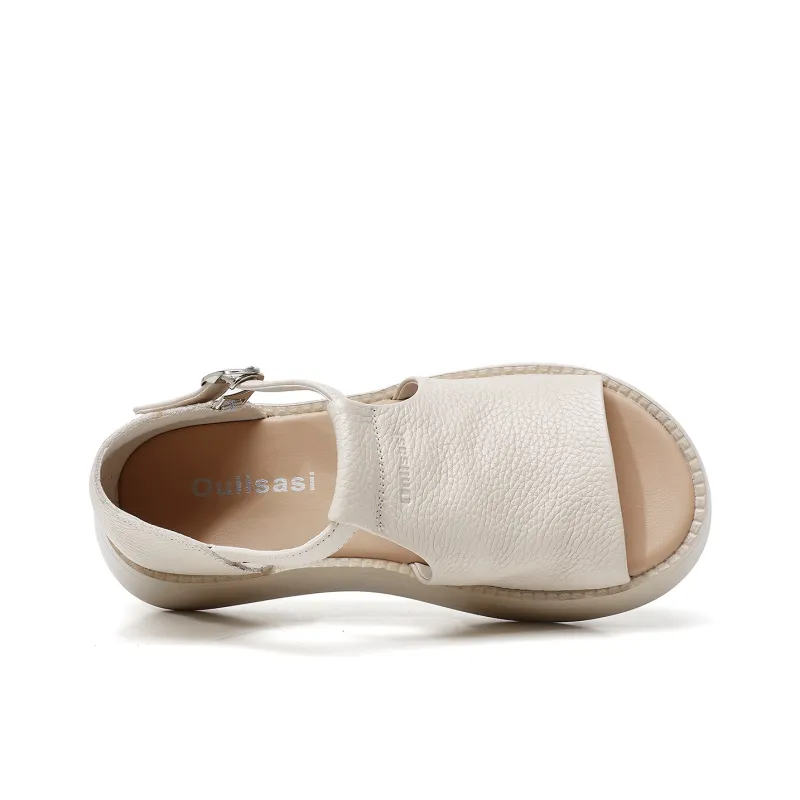 OULISASI One Strap Sandals Women's-7
