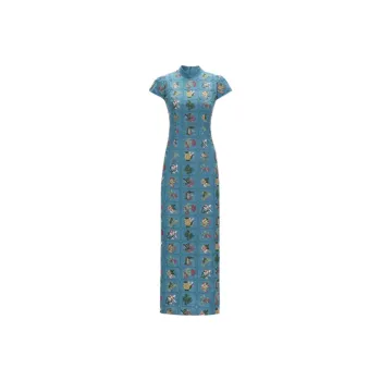 Mu Xiao Xin Short Sleeved Dress Women's