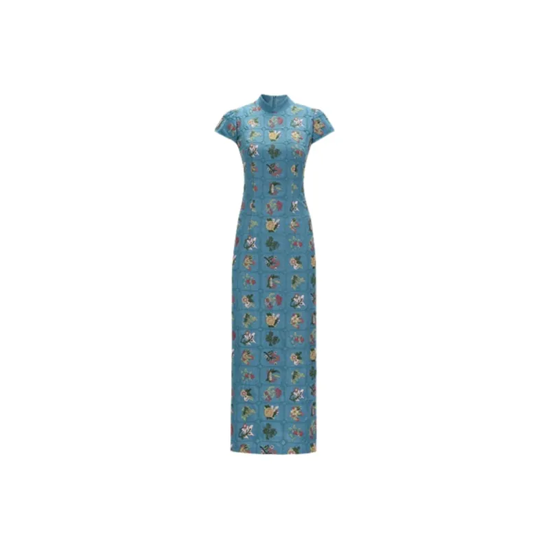 Mu Xiao Xin Short Sleeved Dress Women's-0