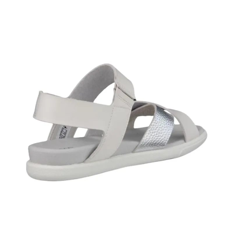 Ecco Samara One Strap Sandals Women's Gray-2