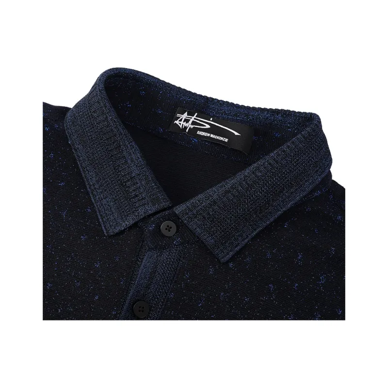 ANDREW MACKENZIE T Shirts Men Black-3