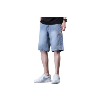 Tonlion Denim Shorts Unisex Light Blue