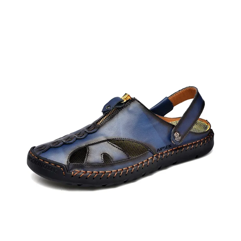 AIPSEN River Trekking Shoes Men's Blue-1