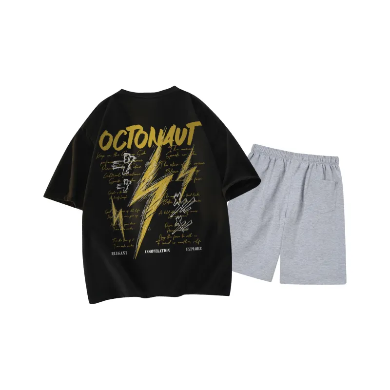 Small Columns Under The Sea Casual Sportswear Unisex-16
