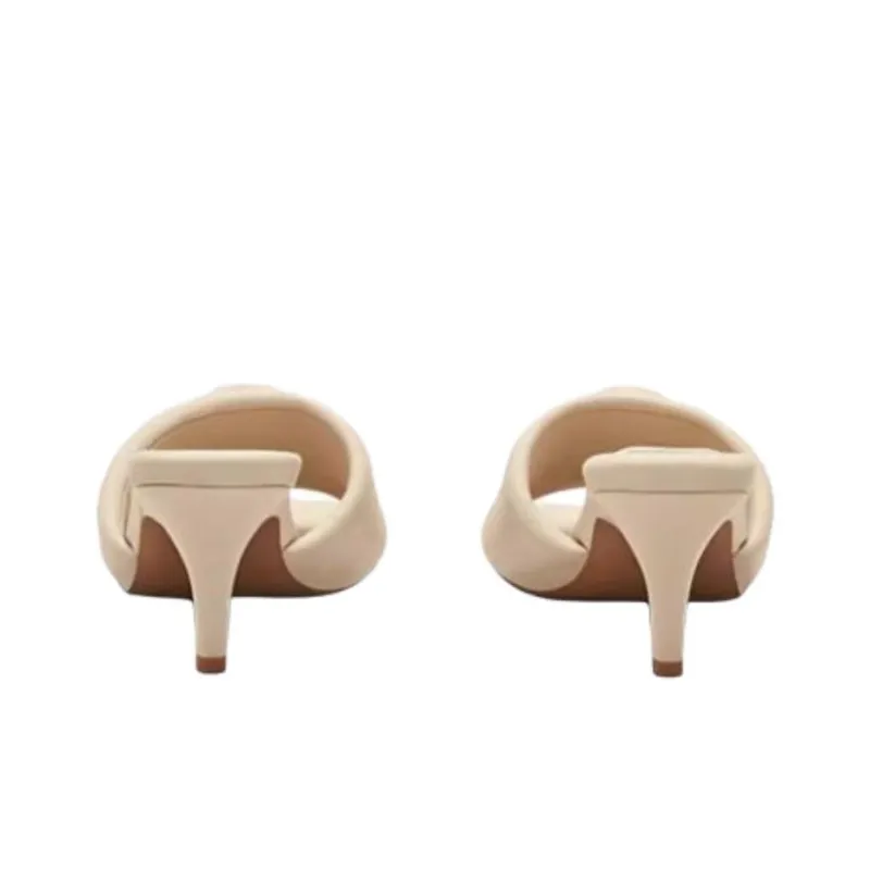 MARC JACOBS Slip Resistant Slide Slippers 6.5cm Women's White-5