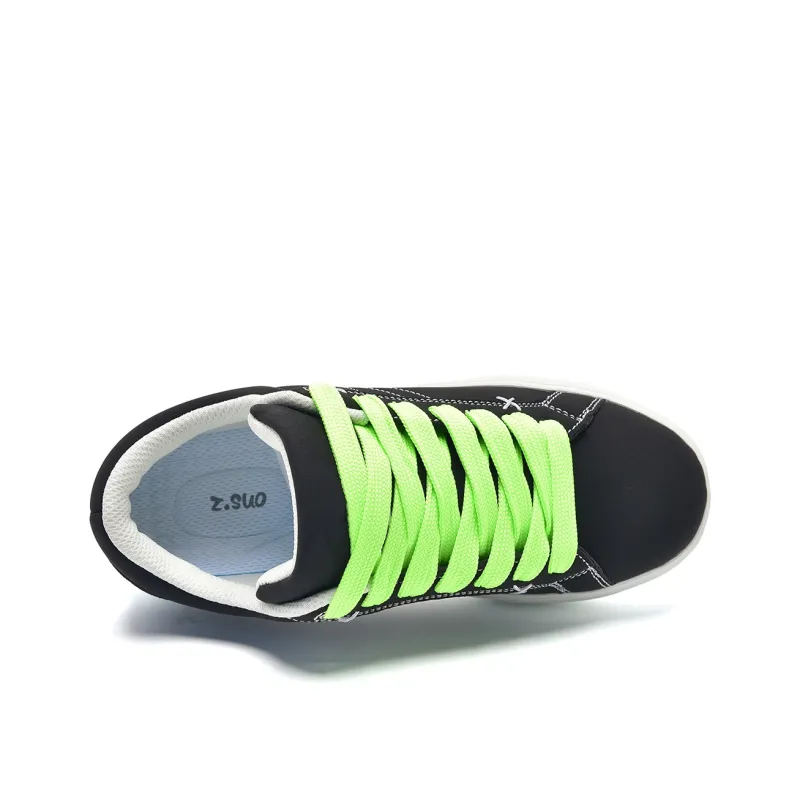Z.SUO Coverage, Cushioning, Balance, Height Increase Low Top Skateboard Shoes Unisex-18