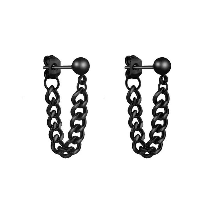 BLESSED BULLET Alloy Earrings Men's-5
