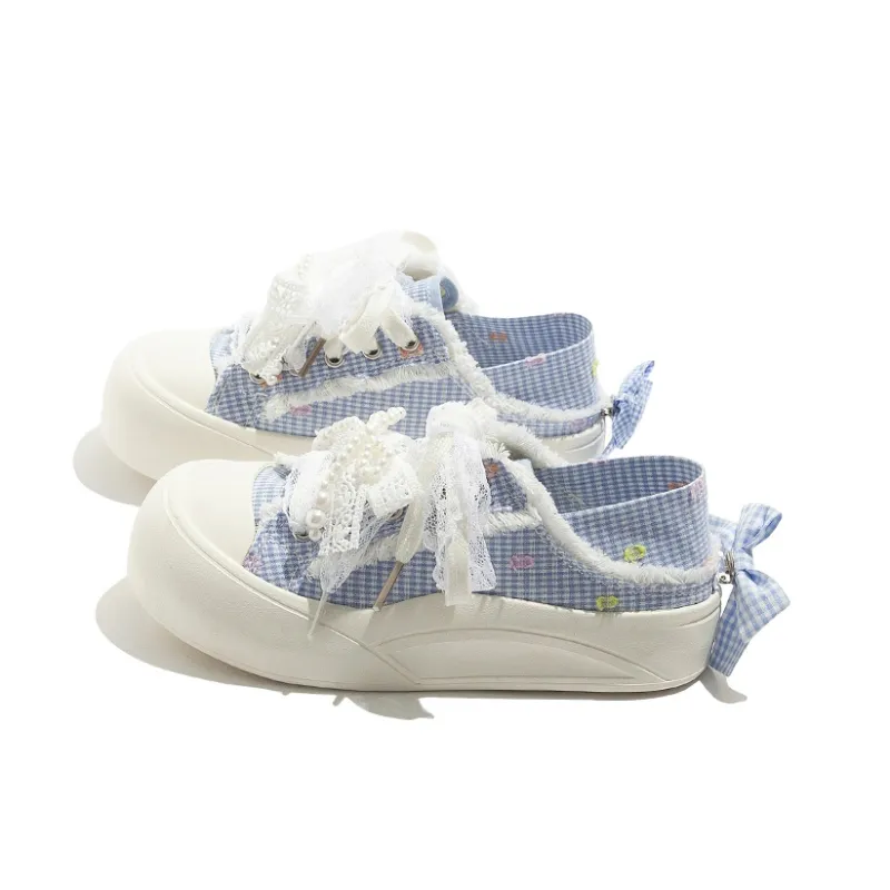 BEIER Breathable And Lightweight Low Top Canvas Shoes Women's-6