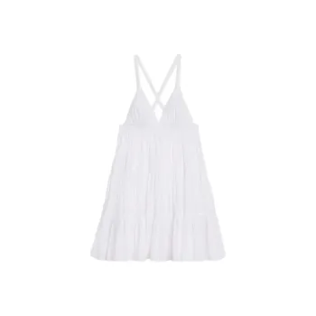 CELINE FW22 Sleeveless Dress Women's White