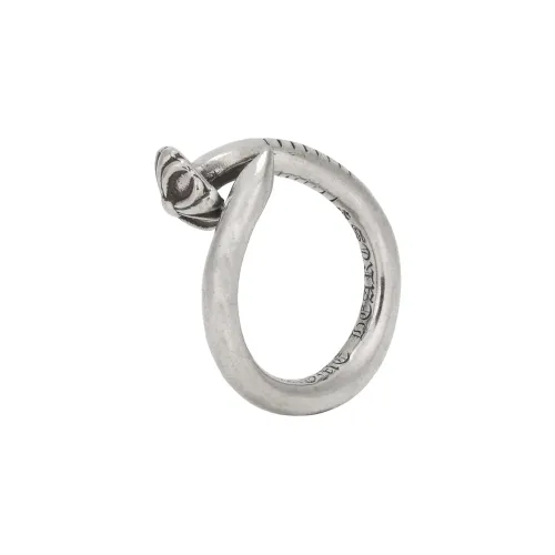 Chrome Hearts 925 Sterling Silver Rings Unisex Silver