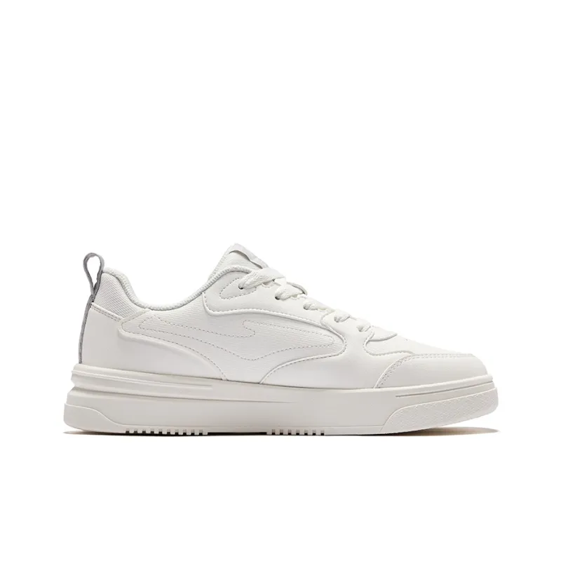 Erke Flying Phoenix Abrasion Resistant Slip Resistant Low Top Skateboard Shoes Men's Microcrystal White-1