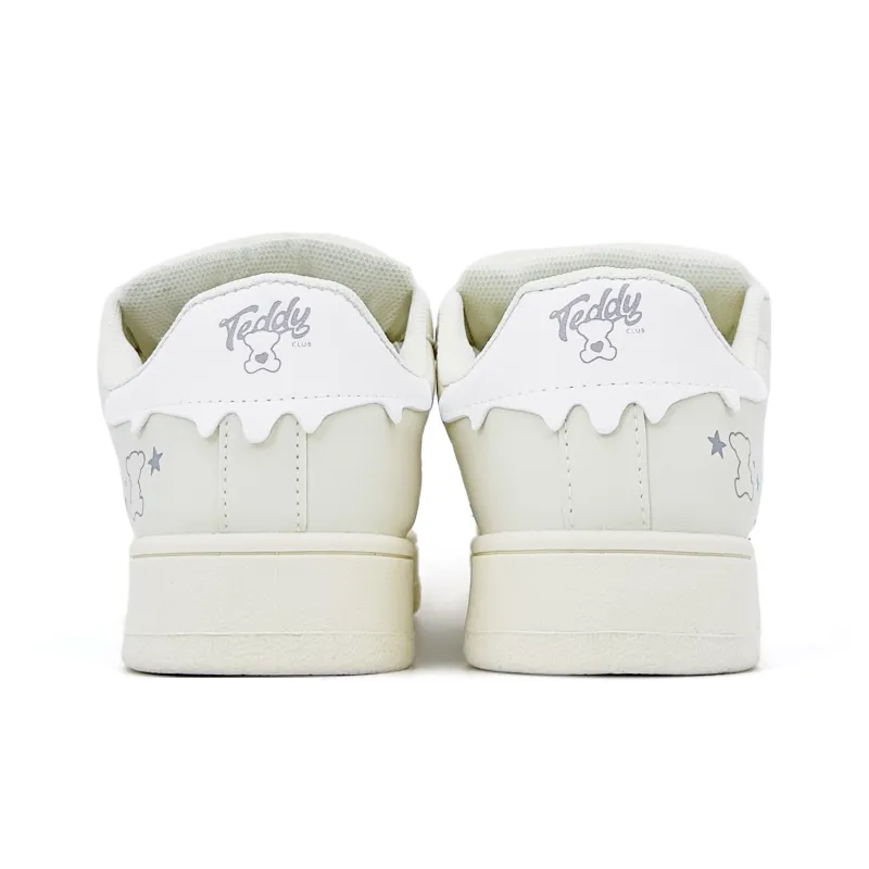 Teddy Bear Collection Low Top Skateboard Shoes Unisex-14