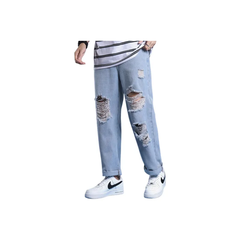 Tonlion Jeans Unisex Light Blue-1