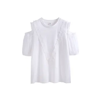 OZVO Lantern Sleeve T Shirt Women's