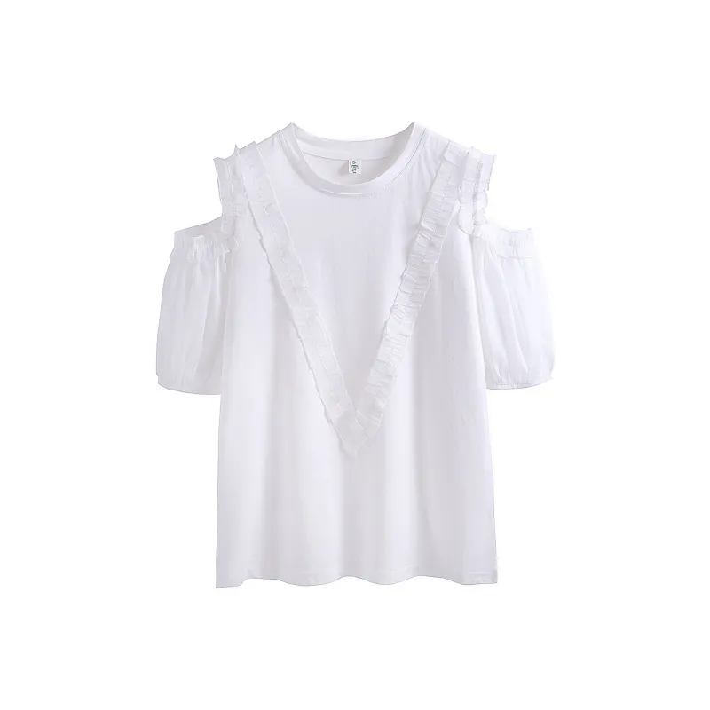 OZVO Lantern Sleeve T Shirt Women's-0