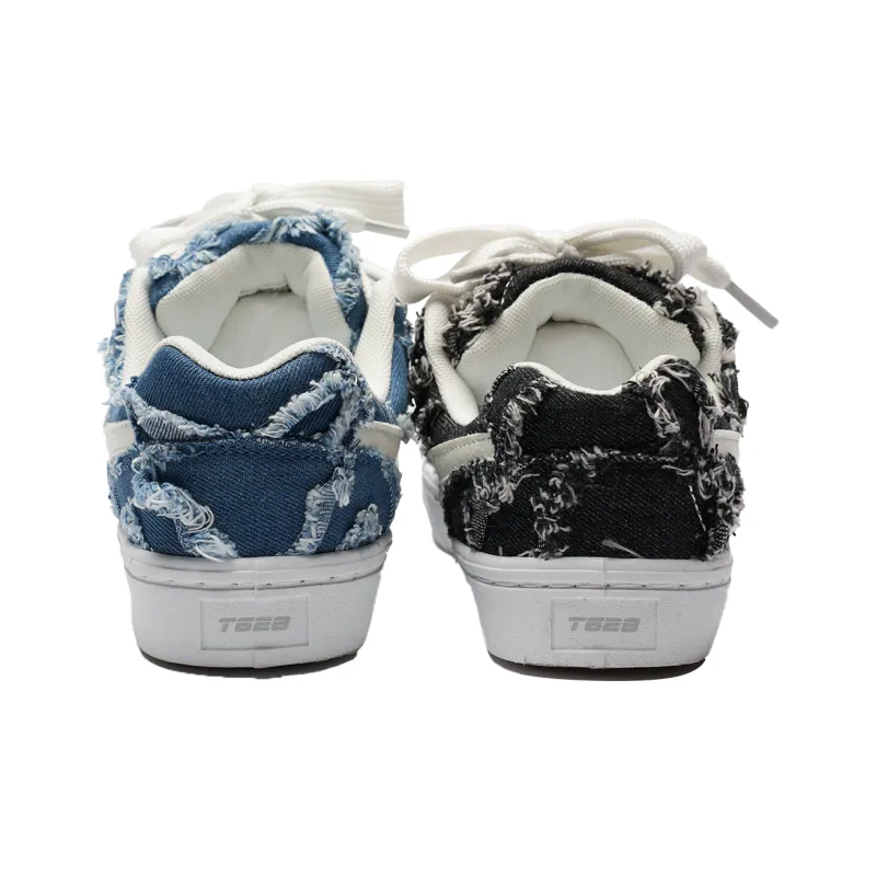 T628 Slip Resistant, Abrasion Resistant, Lightweight, Breathable Low Top Skateboard Shoes Unisex-117