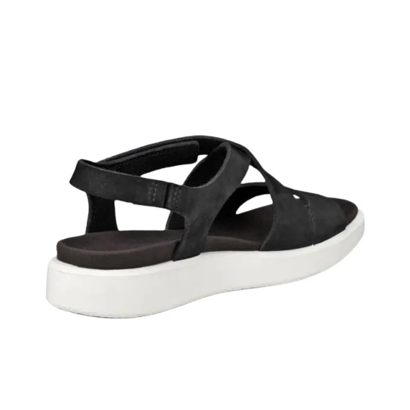 Ecco Flowt One Strap Sandals Women's Black-2