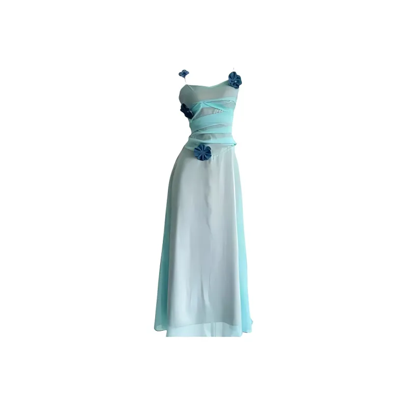 IQC Slip Dresses Women's Turquoise-0