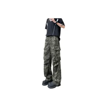 GY.VG Jeans Unisex Camouflage