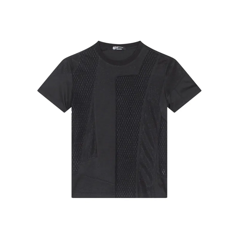 ANDREW MACKENZIE T Shirts Men Black-0
