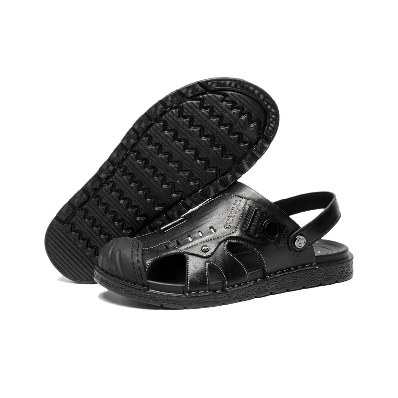 C°BANNER Beach Sandals Men's Black-4