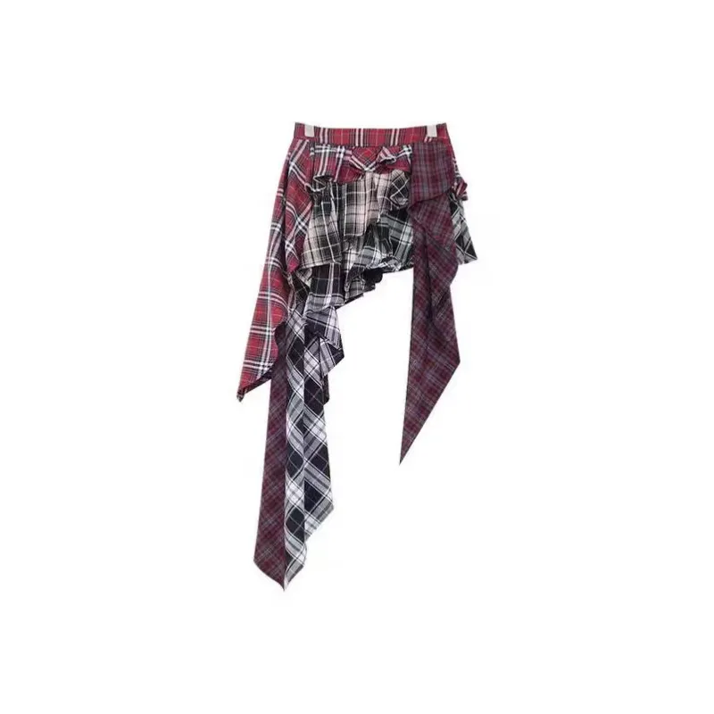 ABCMININ Casual Long Skirt Women's-0