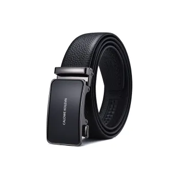 CALOWE KOLEVN Top Grain Cow Leather Belts Men's 3.5cm