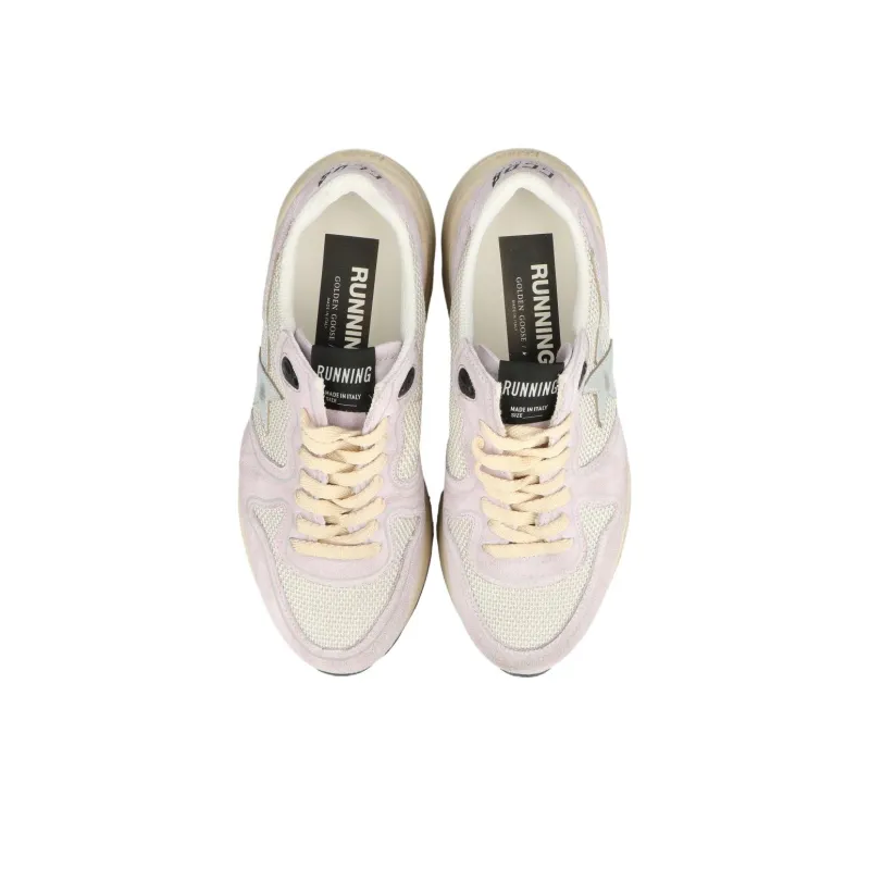 Golden Goose Running Sole Low Top Casual Shoes Women's Light Purple-3