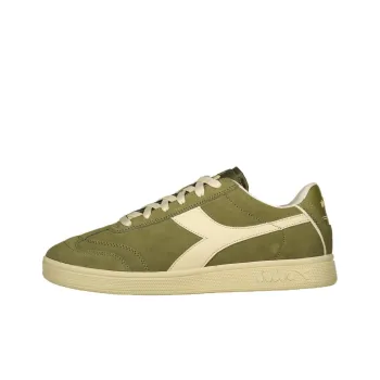 Diadora Anti Slip Wear Resistant Low Top Skateboard Shoes Men's Green