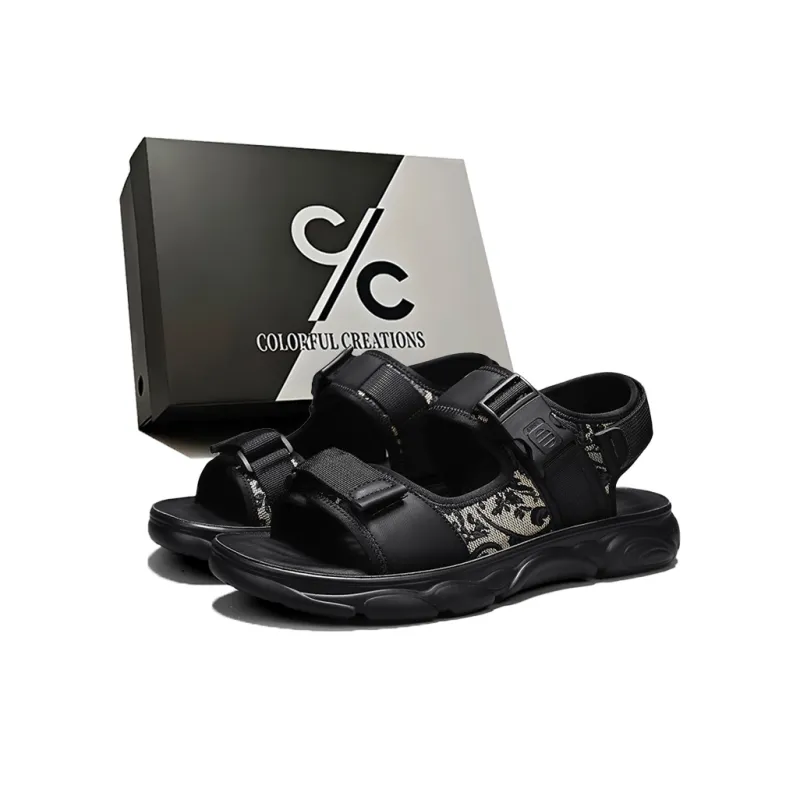 Colorful Creations Beach Sandals Men's-5