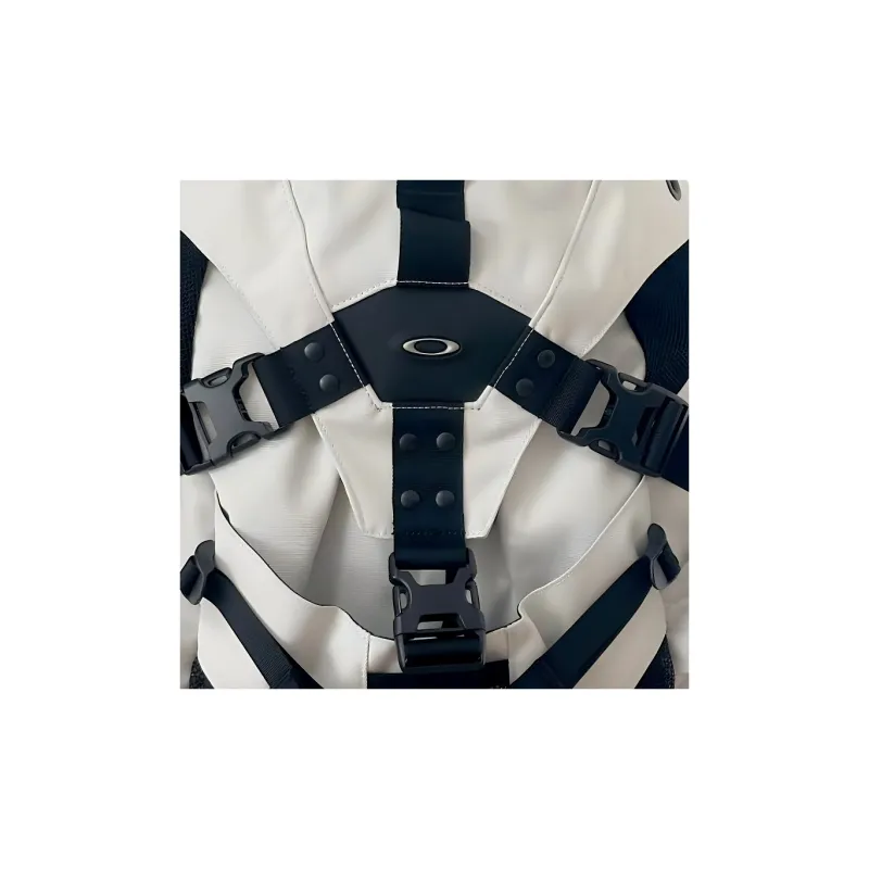 Oakley Polyester Backpack Medium Size Unisex White-3