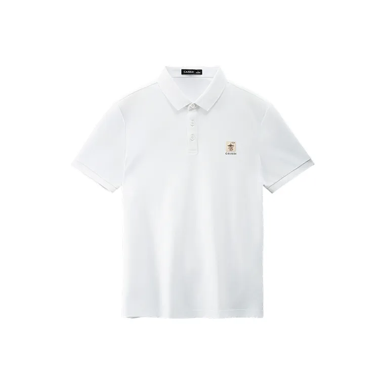 CAISEDI T Shirts Men White-0