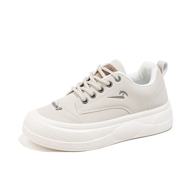 Gai Renpu Anti Slip And Wear Resistant Height Increasing Low Top Skateboard Shoes Women's-1