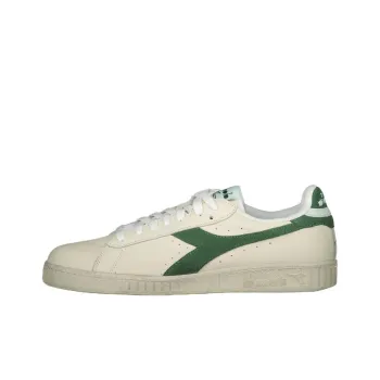 Diadora GAME L Anti Slip Wear Resistant Low Top Skateboard Shoes Men's White