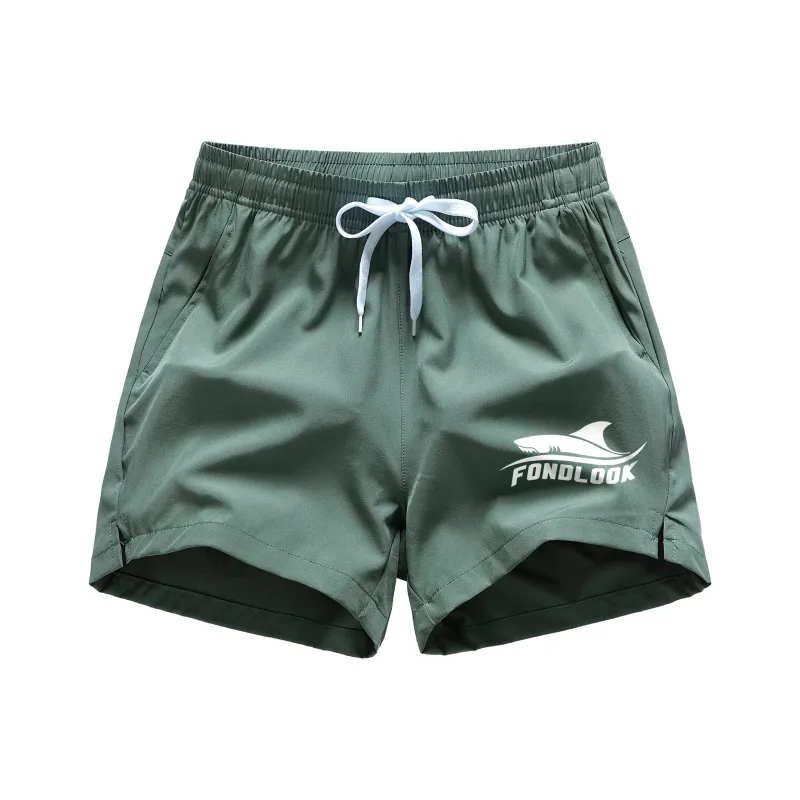 FONDLOOK Casual Shorts Unisex-6