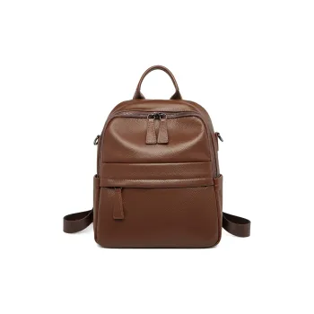 ZOOLER Cow Leather Backpack Women's Brown