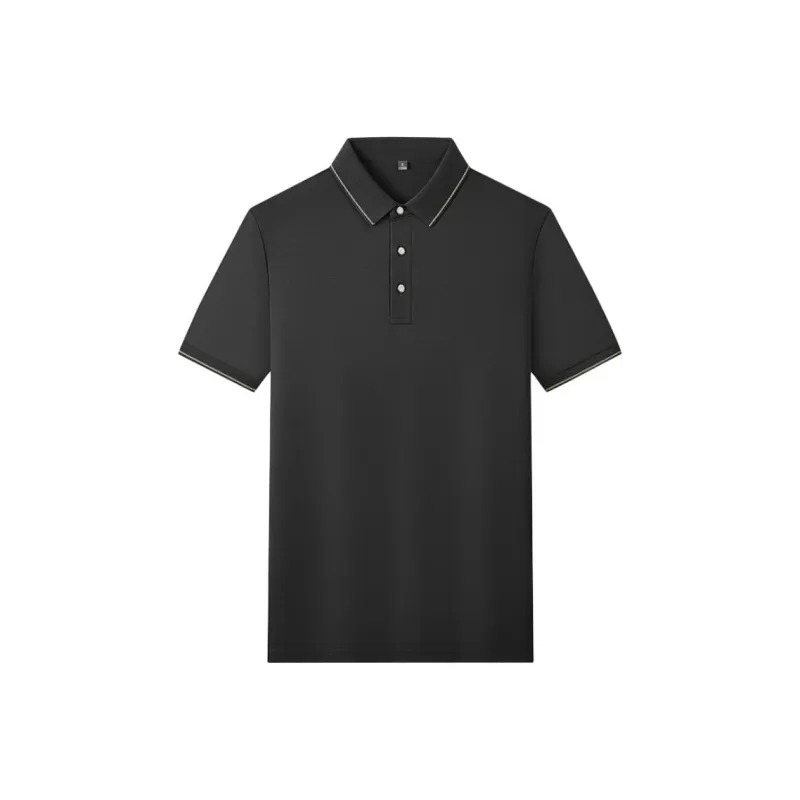 Red bean Polo Shirts Men-0