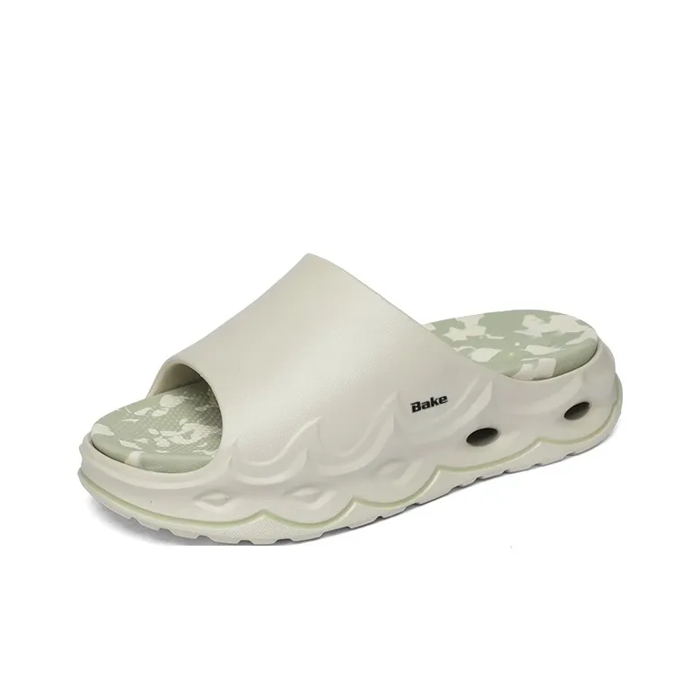 BAKE Quiet Slip Resistant Abrasion Resistant Slide Slippers Unisex-0