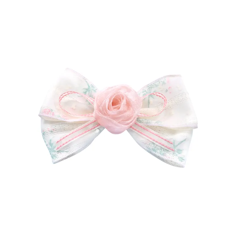 Crafts Women's Fabric Hair Clips Women's-3