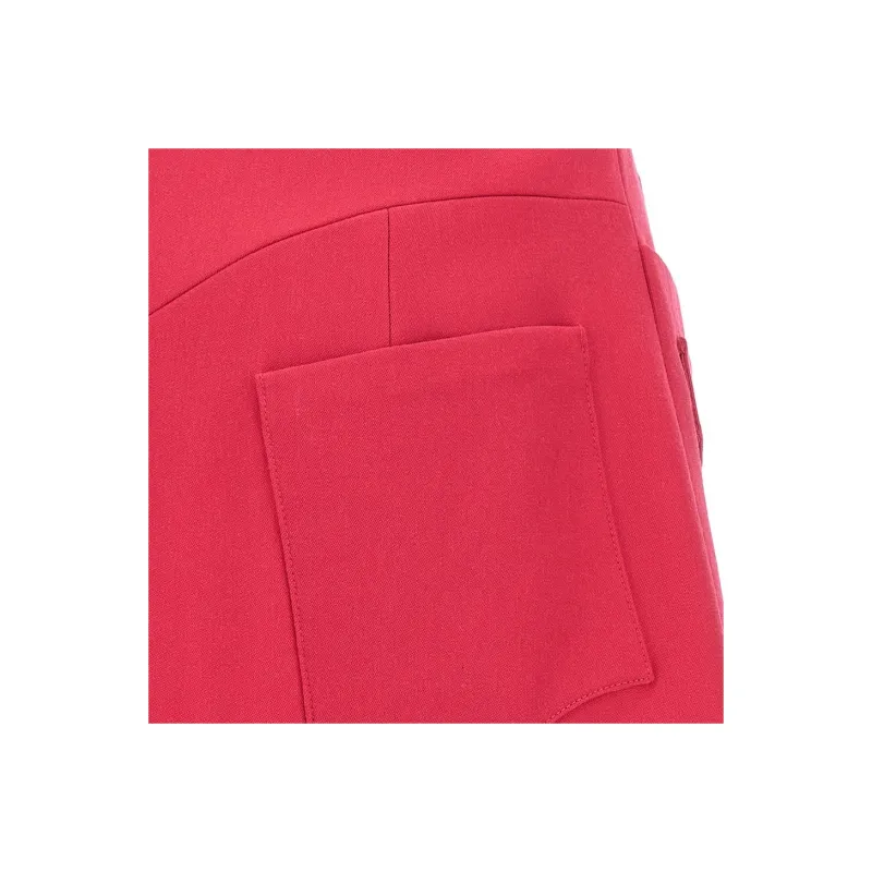 BALMAIN Logo Button Mini Skirt-5