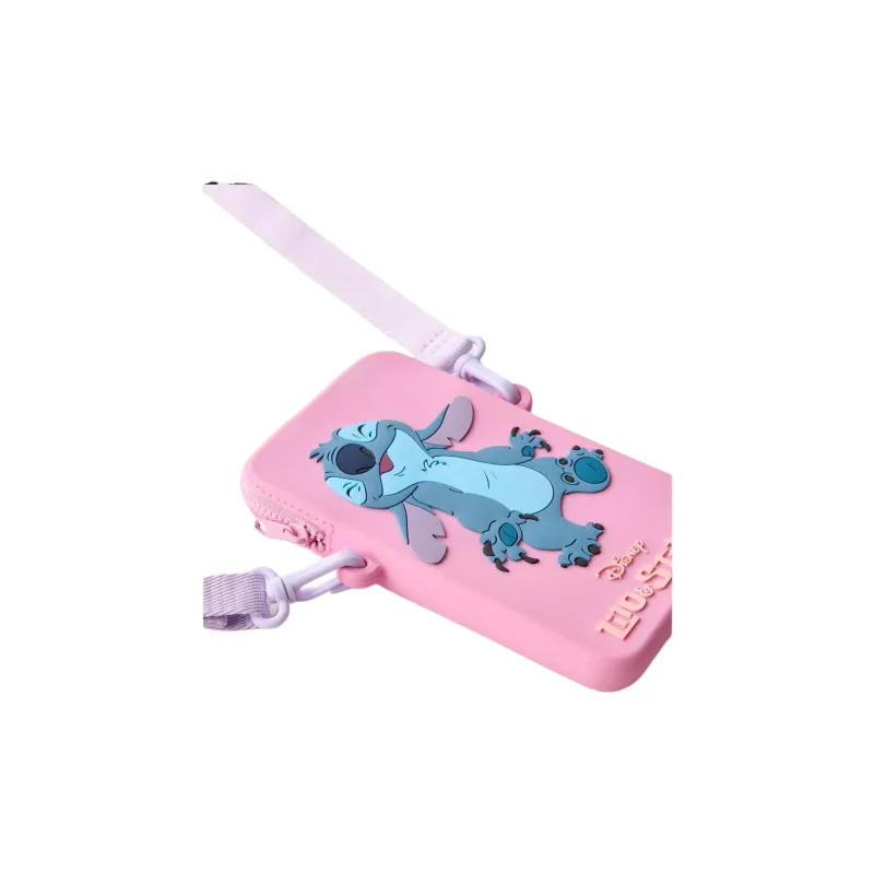 ZARA Silicone Cell Phone Pouch Women's Pink-4
