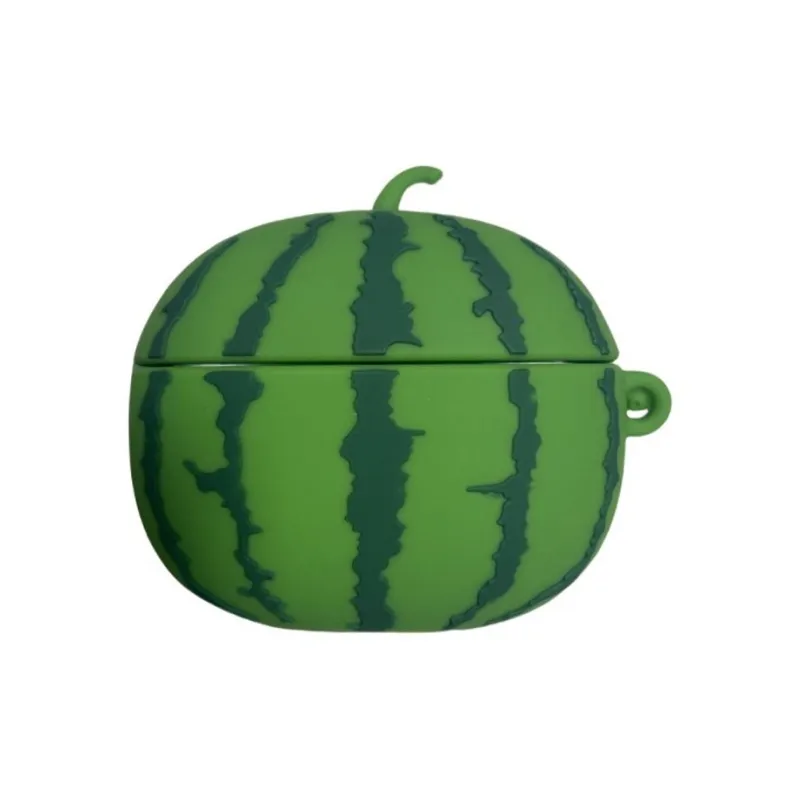 Baohuguang Compatibility Apple AirPods Pro 2/1/2/3 TPU Fashion Minimalist Style Watermelon Headphone Cases-2